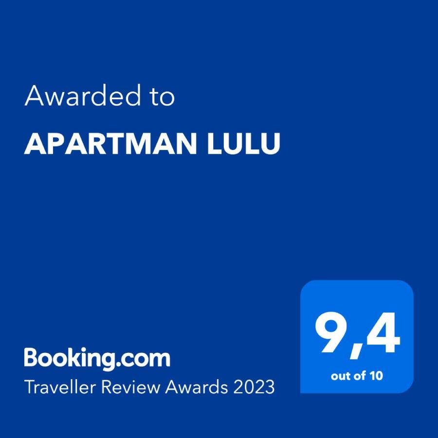 דירות רייקה Apartman Lulu מראה חיצוני תמונה